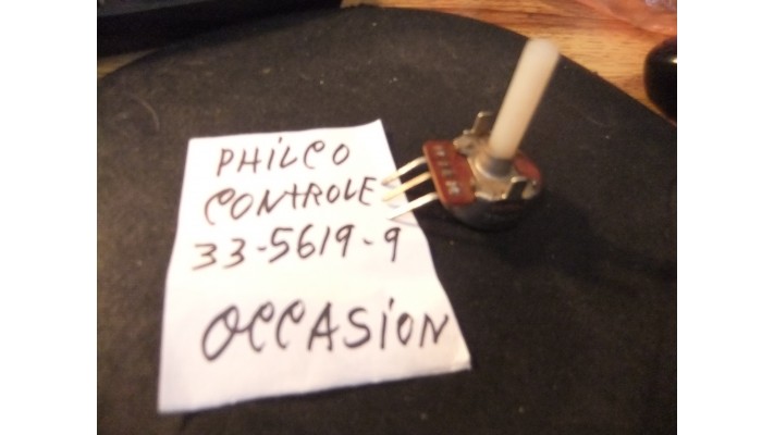 Philco 33-5619-9 control